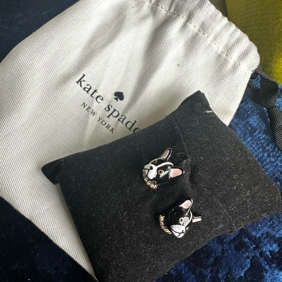 Kate Spade Antoine Dog Stud Earrings - Picture 4 of 6